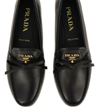 prada moccasins women's